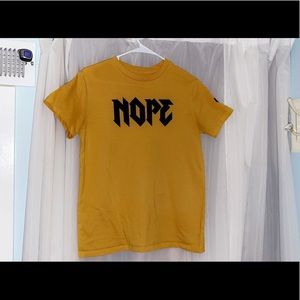 Yellow shirt